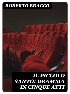 cover image of Il piccolo santo